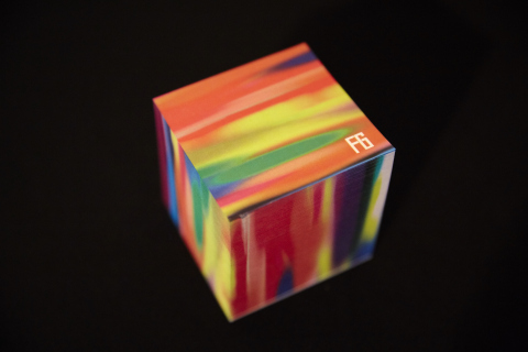 Limited Edition Fyodor Golan Post-it® Note cube (Photo: 3M Design)