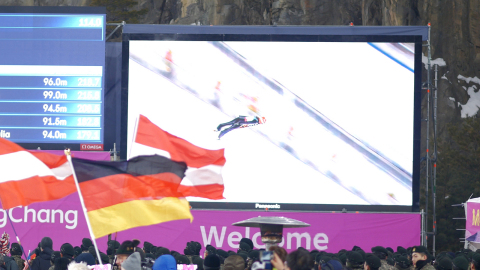 Panasonic took part in the test events for the Olympic Winter Games PyeongChang 2018 with its AV equipment and system solutions (Photo: Business Wire)