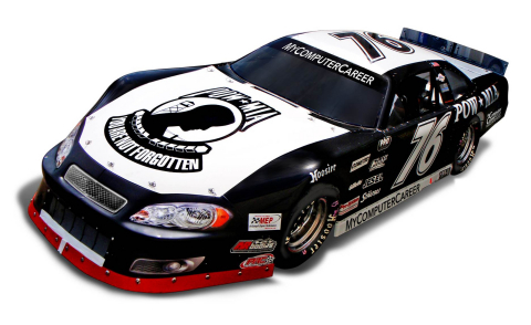 MyComputerCareer has renewed and expanded its title sponsorship of Team Johnson Motorsports' POW-MIA Freedom Car for the 2017 Late Model Class cars that compete in regional NASCAR races throughout the South and Midwest states in the United States. (Photo: Business Wire)