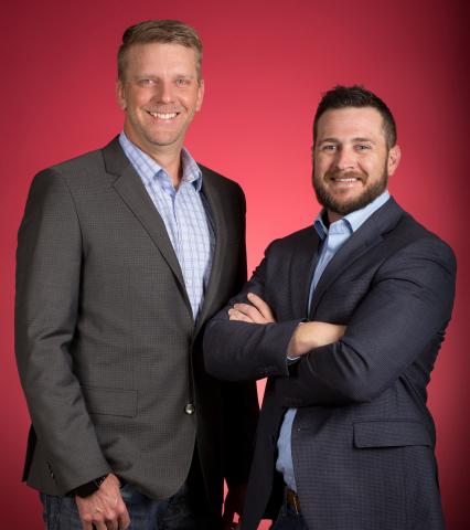 Utah Business named Shaun Alldredge and Shane Perkins, co-founders and co-owners of Legend Solar, to its 2017 Forty Under 40. (Photo: Business Wire)