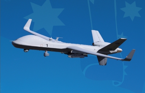 General Atomics Aeronautical Systems, Inc. today announced the official launch of its Team Reaper® Australia solution to the Project Air 7003 requirement, together with Australian teammates Cobham, CAE Australia, Raytheon Australia, and Flight Data Systems. (Graphic: Business Wire)