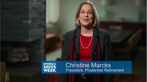 Prudential Retirement President Christine Marcks discusses the importance of finding financial balance. (Photo: Business Wire)