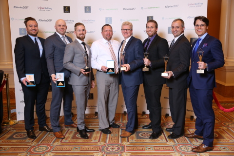 Vivint Smart Home won nine awards at the 11th annual Stevie® Awards for Sales & Customer Service, including three Gold Stevie Awards. (Photo: Business Wire)