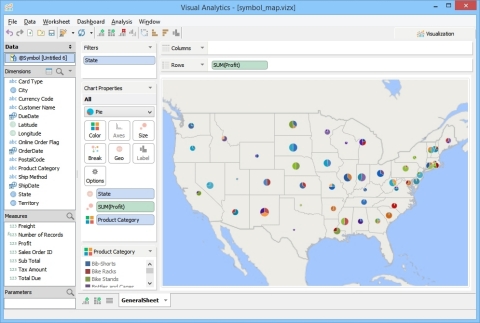 Aqua Data Studio Visual Analytics (Graphic: Business Wire)