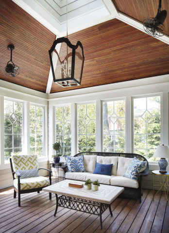 Product: Architect Series Reserve in Sunroom (Photo Credit: Morgante Wilson Architects and Werner Straube Photography)