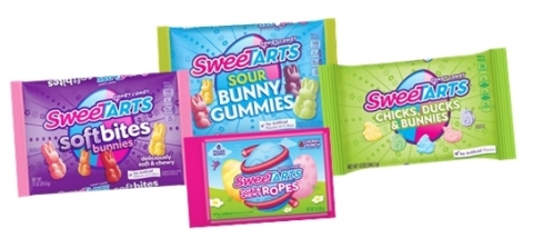 Get Easter Ready with the NEW! SweeTARTS SOFT BITES BUNNIES in Adorable Bunny Shapes to Snack on and Decorate with! (Photo: Business Wire)