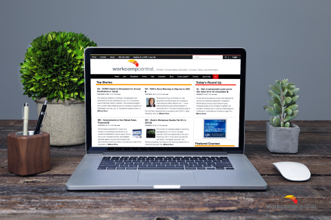 New sleek responsive design makes reading your workers compensation news a breeze on any device! (Photo: Business Wire)