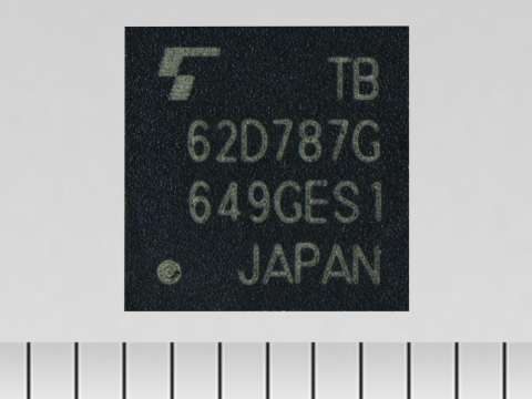 Toshiba: a new LED driver IC "TB62D787FTG" with a single-wire input and 24-channel output, for amusement equipment and LED illumination applications. (Photo: Business Wire)
