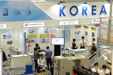 'Korea Pavilion at EPRE Malaysia 2015' (Photo: Business Wire)