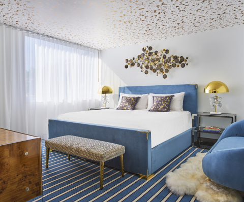 The (ANDAZ)RED Suite at Andaz West Hollywood designed and outfitted by Jonathan Adler. (Photo: Business Wire)