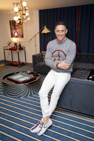 Designer Jonathan Adler attends the (ANDAZ)RED Suite opening party at Andaz West Hollywood. (Photo: Business Wire)