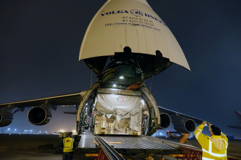 The departure of SES-15 from Los Angeles International Airport to Kourou, French Guiana (Photo: Busi ... 