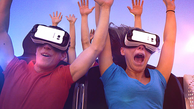 Six Flags New England Debuts Galactic Attack Virtual Reality Coaster: World's First Mixed Reality Experience. 