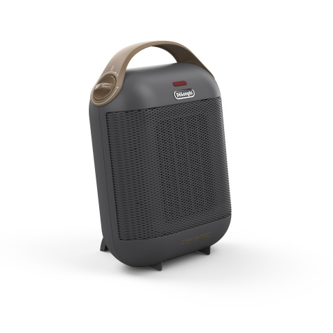 De'Longhi Capsule SafeHeat Compact Ceramic Heater in Dark Grey (Photo: Business Wire)