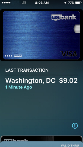 U.S. Bank is first to bring Visa mobile payments to business travel (Photo: U.S. Bank).