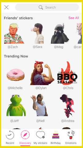 PicsArt Stickers Feed (Graphic: Business Wire)