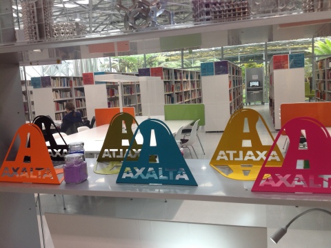 Axalta's Alesta® powder coatings on display at the 10th International Biennale Design Event in Franc ... 