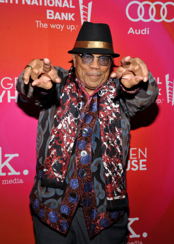 Quincy Jones at the Geffen Playhouse’s 15th Annual Backstage at the Geffen fundraiser on March 19, 2017 (Photo: Business Wire)