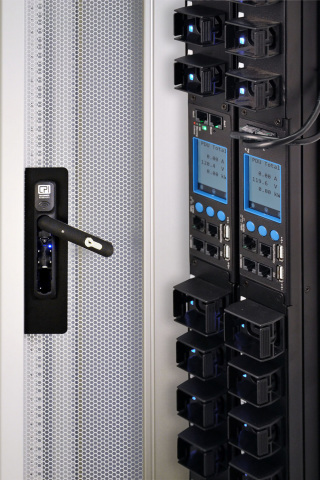 eConnect® Electronic Access Control (EAC) adds another layer of security to cabinets. (Photo: Busine ... 