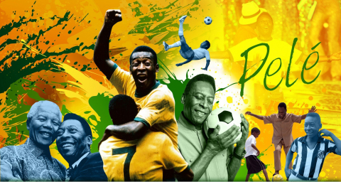 Brazilian soccer legend Pelé (Photo: Business Wire)