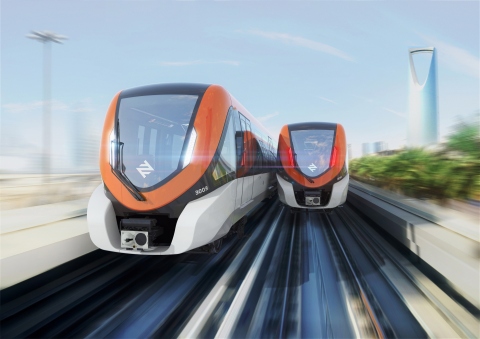 DHL to deliver 47 Bombardier train sets from production site in Mexico to Saudi Arabia for Riyadh's new metro line (Photo: Business Wire)