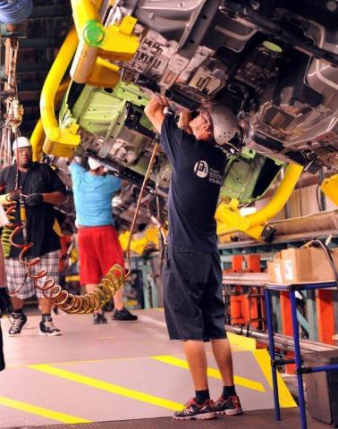 Ford Motor Company is investing $1.2 billion in three Michigan manufacturing facilities – Michigan Assembly Plant, Romeo Engine Plant and Flat Rock Assembly Plant – to strengthen its leadership in trucks and SUVs and support the company’s expansion to an auto and mobility company. (Photo: Business Wire)