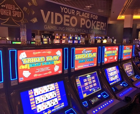 Pittsburgh's Rivers Casino launches Video Poker Spot with more than 200 video poker machines and new themes. (Photo: Business Wire)