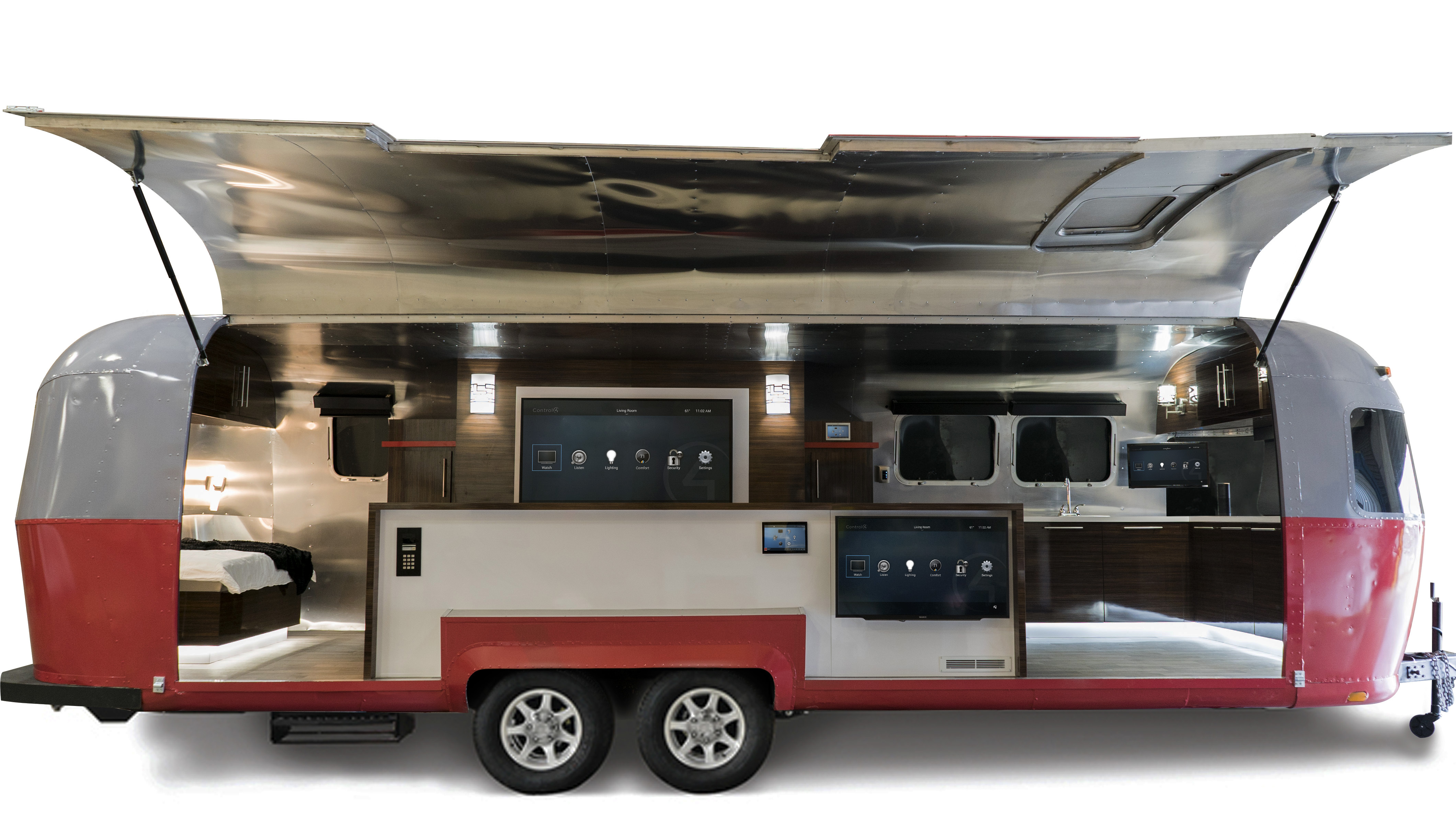 Control4 Sends Custom Airstream On The Road For Coast To