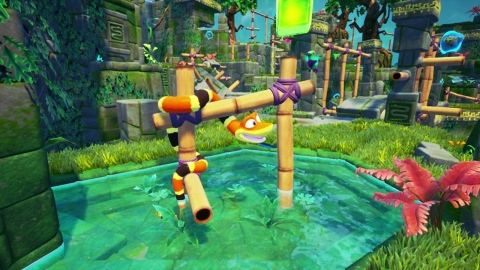A unique physics-based puzzle platform game, Snake Pass challenges players to think like a snake as they tackle precarious puzzles as only a snake can. (Graphic: Business Wire)
