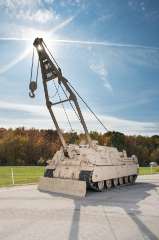 BAE Systems will perform technical support and sustainment of M88 recovery vehicles under a new contract from the U.S. Army. (Photo: BAE Systems)   