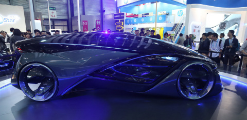 See the latest in vehicle tech at CES Asia (Photo: Business Wire)