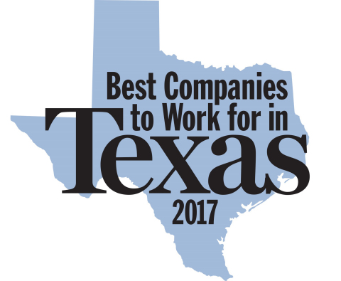The Federal Home Loan Bank of Dallas ranks among the 100 Best Companies to Work for in Texas, placing 31st among mid-size companies. (Graphic: Business Wire)