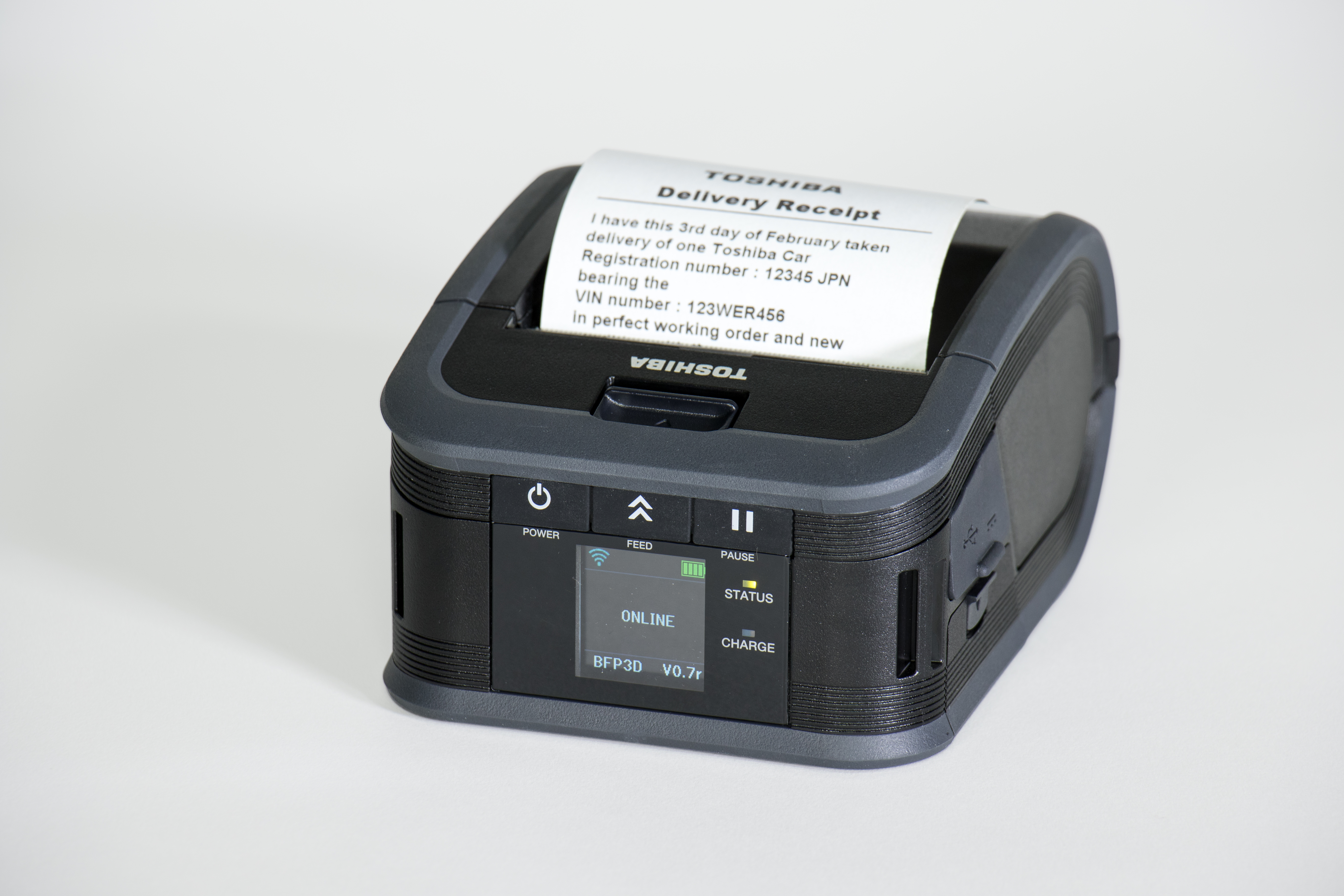 kærtegn overbelastning give Toshiba Tec Unveils Mobile Printer Delivering Three-Inch Wide Labels and  Receipts | Business Wire