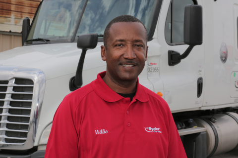 Willie Anderson, Driver of the Year for Ryder Dedicated Transportation Solutions. (Photo: Business Wire)

