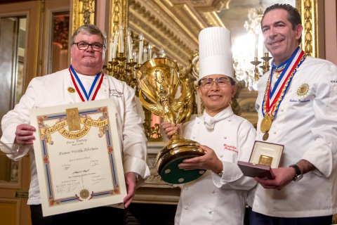 Honorary Executive Chef Hirochika Midorikawa of Keio Plaza Hotel Tokyo will be the first Japanese chef to be awarded the French cuisine chef prize "La Coupe d'Or Internationale d'Art Culinaire Marius Dutrey" for his remarkable achievements in culinary art in the hotel industry. (Photo: Business Wire)