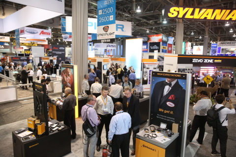 More than 2,200 exhibiting companies will showcase new products and technologies in the automotive aftermarket industry at AAPEX 2017 in Las Vegas. (Photo: Business Wire)