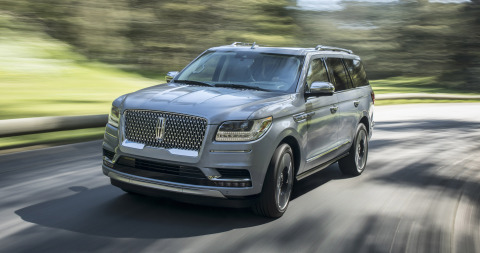 Today Lincoln unveils the 2018 Navigator, an all-new, full-size SUV that combines modern luxury with advanced technology to elevate family travel to first class. (Photo: Business Wire)