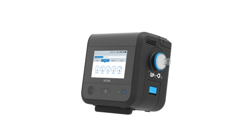 VOCSN integrates five separate medical devices, including a ventilator, oxygen concentrator, cough assist, suction, and nebulizer, into one unified respiratory system. (Photo: Business Wire)