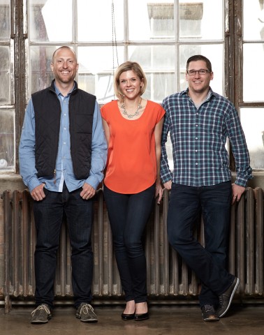 Merge Executive Leadership Team (from L-R): Chris Tussing, Lauren Sheehan and Riley Sheehan (Photo: Business Wire)