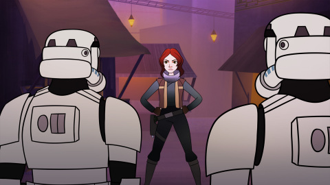 Star Wars Forces of Destiny animation still (Photo: Business Wire)