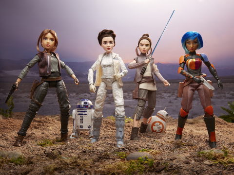 Star Wars Forces of Destiny Adventure Figures by Hasbro (Photo: Business Wire)