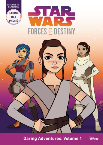 Star Wars Forces of Destiny Daring Adventures: Volume 1 Book Cover (Photo: Business Wire)