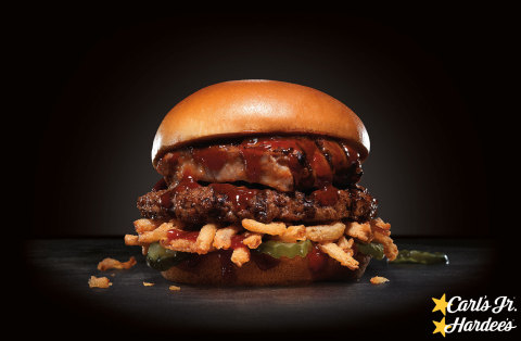Baby Back Rib Burger, Carl's Jr. and Hardee's (Photo: Business Wire)