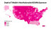 The Un-carrier acquires 45% of all low-band spectrum sold - more than any other company - covering 100% of the US and enabling T-Mobile to bring real choice and competition to wireless customers in every part of the country (Graphic: Business Wire) 