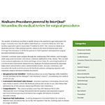 Medicare Procedures powered by InterQual