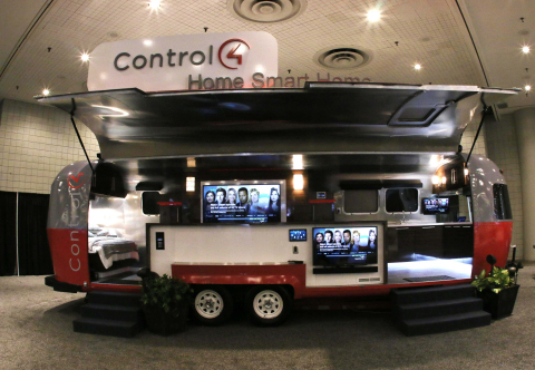 Control4 Customizes Vintage Trailer for Smart Home Tour (Photo: Business Wire) 