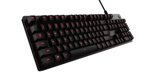 Logitech G413 Mechanical Gaming Keyboard delivers unrivaled performance in a thoughtfully balanced, modern design with Romer-G switches, a lightweight aluminum body and USB passthrough. (Photo: Business Wire)