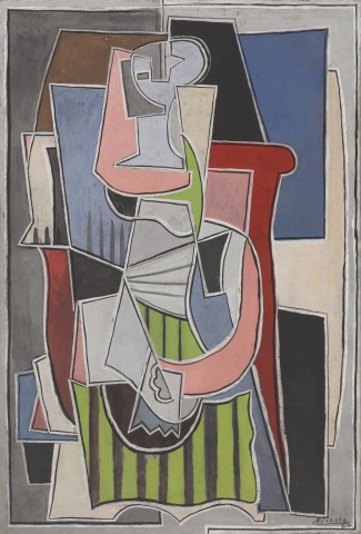 Property From Cleveland Clinic Generously Donated by Mrs. Sydell Miller, Pablo Picasso, Femme assise dans un fauteuil, 1917 – 1920, oil on canvas. Estimate: $20,000,000 – 30,000,000 (Photo: Business Wire)