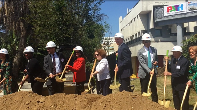 Community leaders, affordable-housing advocates and key investment partners participated in the groundbreaking ceremony for PATH Metro Villas in Los Angeles, Calif., a new 65-unit supportive-housing community that will provide permanent homes to individuals and families who have been suffering from homelessness or struggling to find affordable housing (Video: Espe Greenwood).