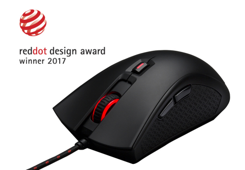 HyperX delivers first gaming mouse, and wins Red Dot Design Award 2017 for design quality. (Photo: Business Wire) 